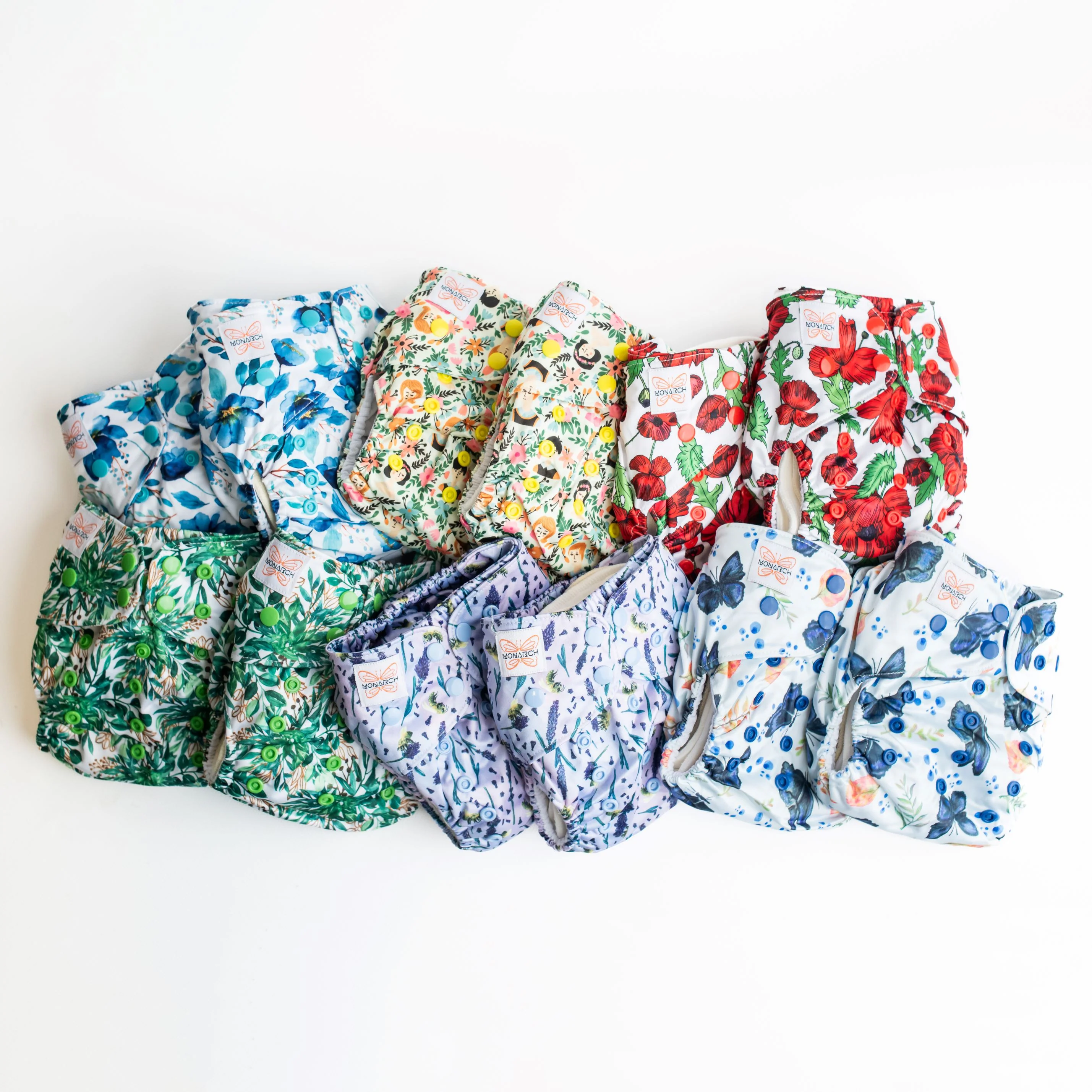Classic Reusable Nappies | 12x Part-Time Bundle - Image 4