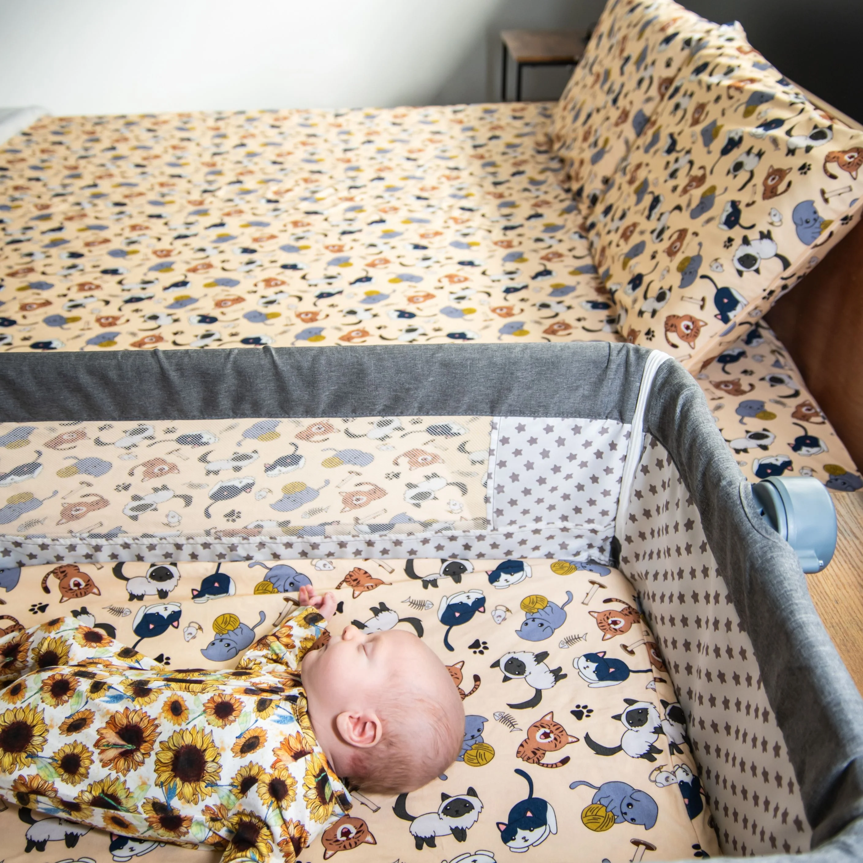 No-Leak Fitted Sheet V2 | Feline Good - Image 4