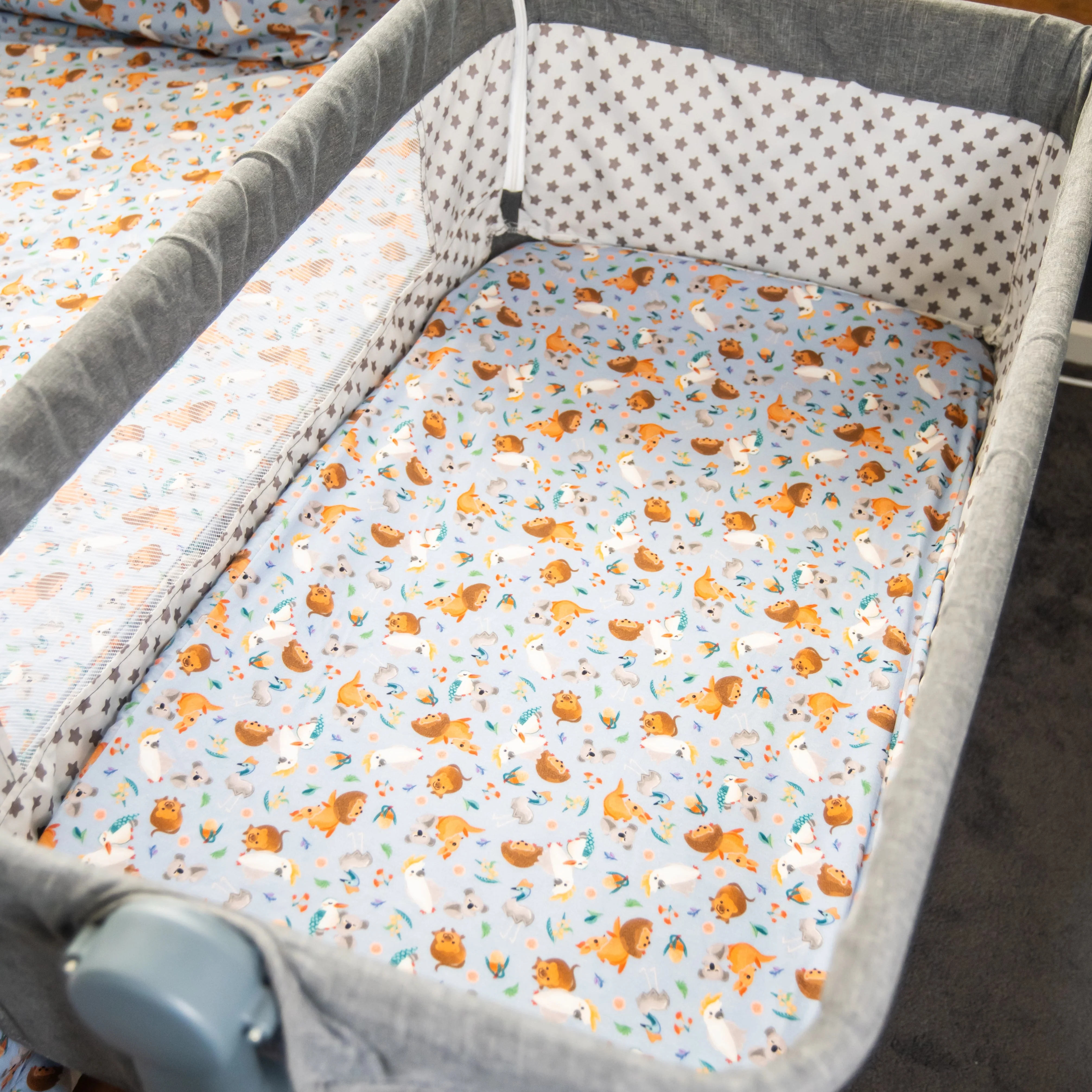 No-Leak Fitted Sheet V2 | True Blue - Image 4