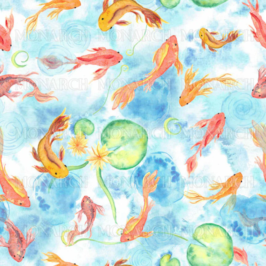 Classic Terry-Top V2 Nappy | Feeling Koi - Image 8