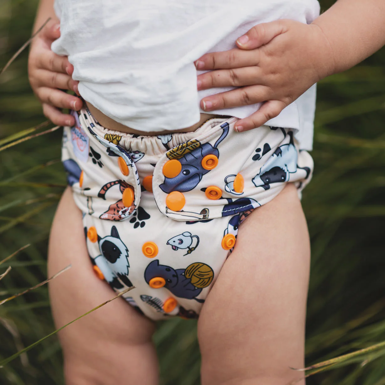 Classic Hemp-Top Nappy | Feline Good - Image 4