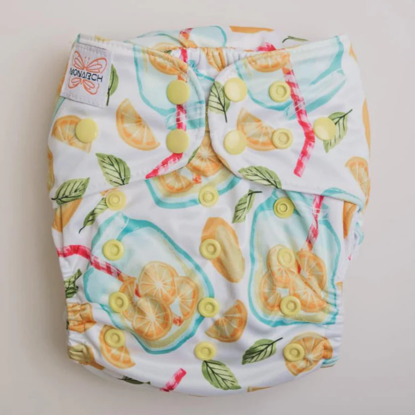 Classic Hemp-Top Nappy | Lemon Squeezy - Image 4