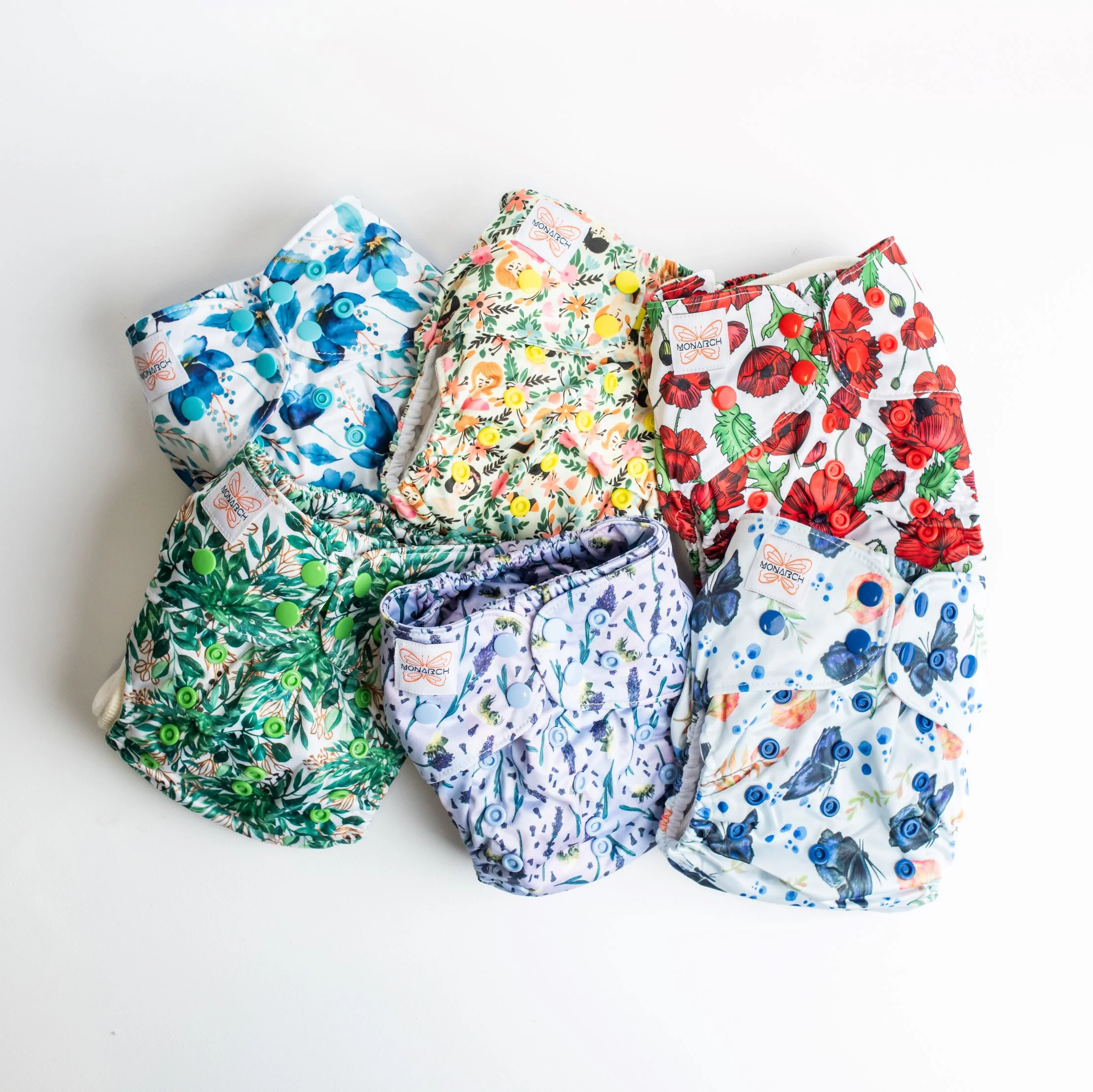 Classic Reusable Nappies | 6x Starter Bundle - Image 3
