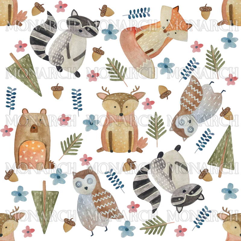 Classic Hemp-Top Nappy | Woodland Friends - Image 6