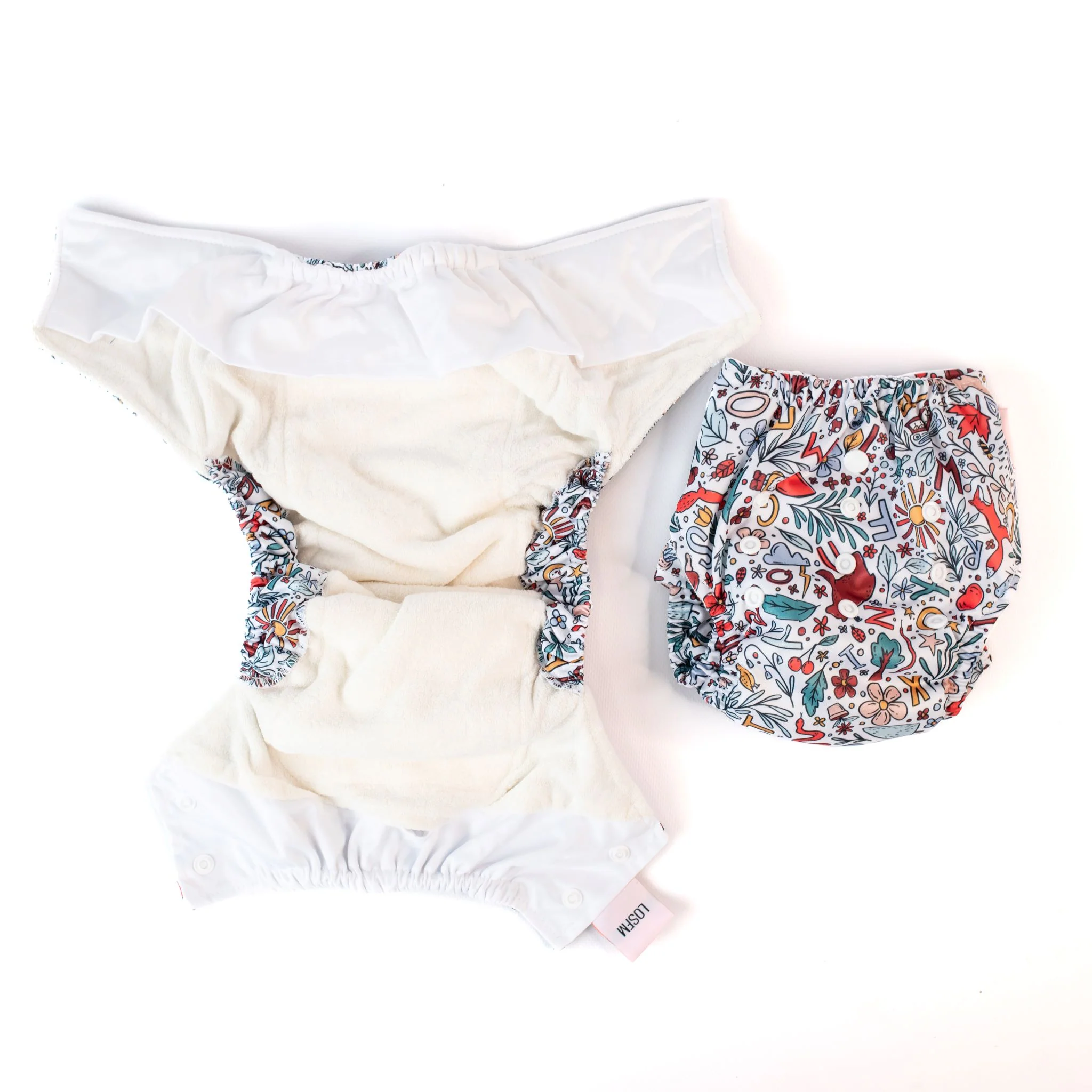 Cloth Pull-Up Nappy V2.0 | Woodland Alphabet - Image 4