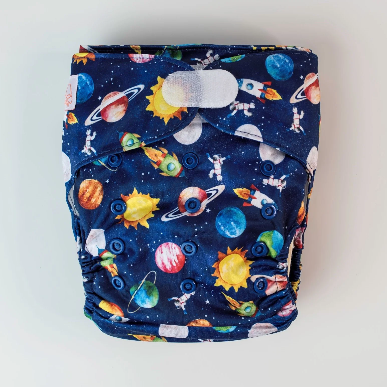 Ultimate Wipeable Cloth Nappy (Deluxe) | Blast Off - Image 4