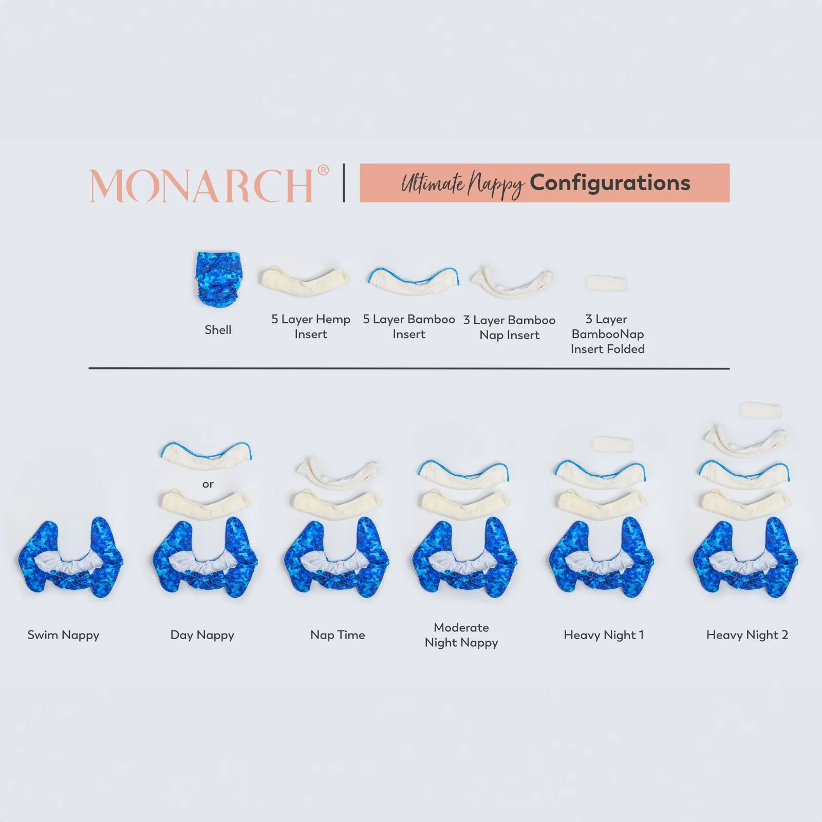 Ultimate Wipeable Cloth Nappy (Lite) | Bush Buddies - Image 7