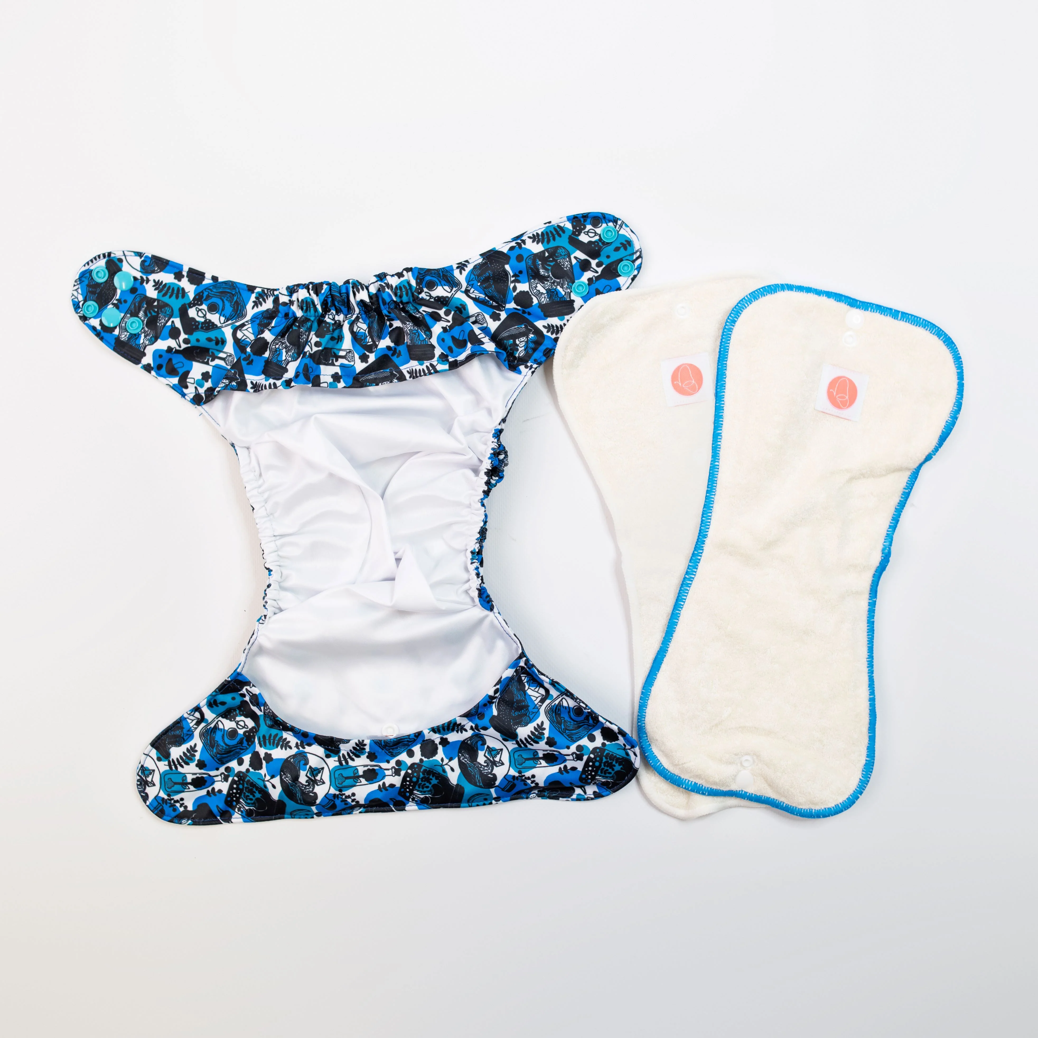 Ultimate Wipeable Cloth Nappy (Lite) | Sea-nery - Image 4