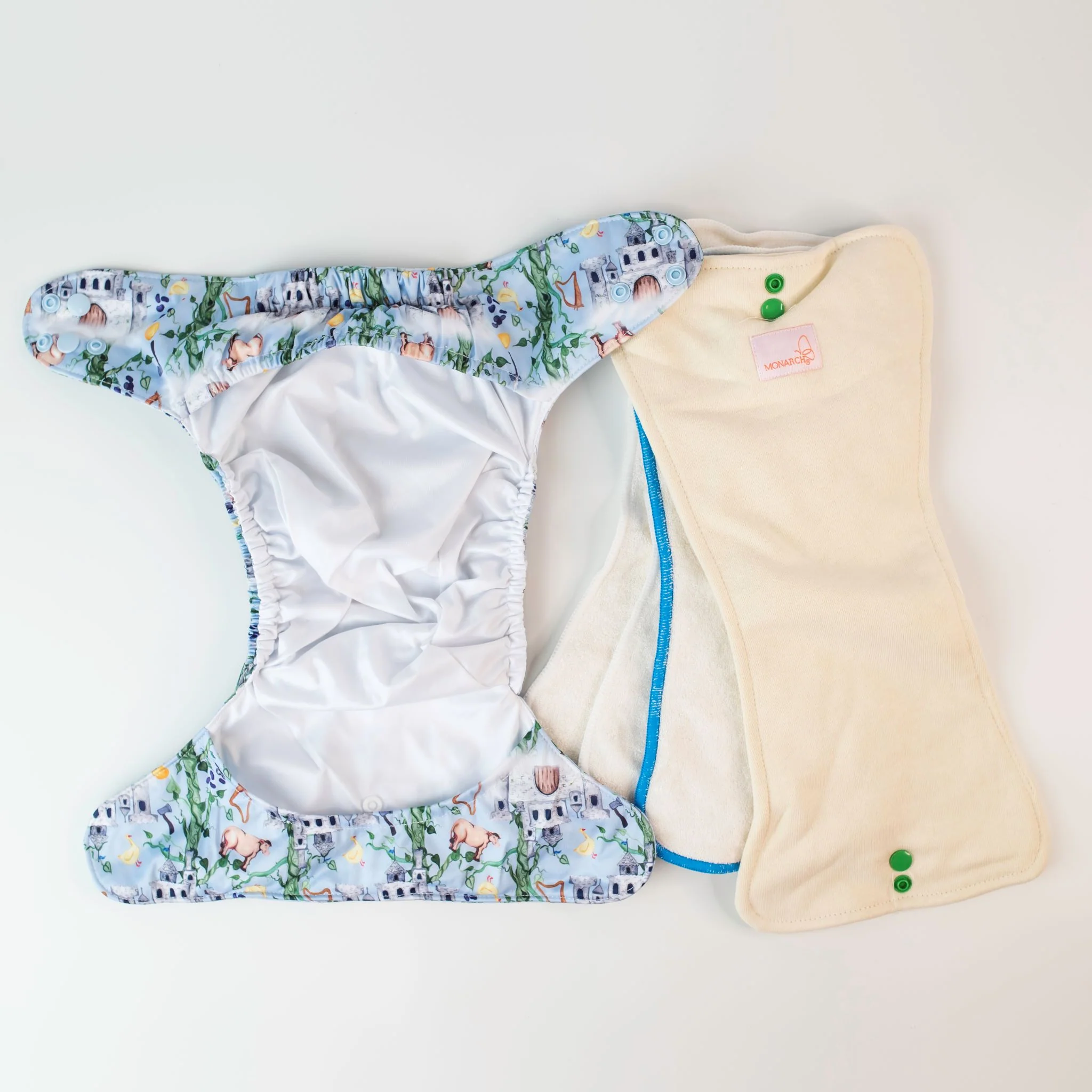 Ultimate Wipeable Cloth Nappy (Deluxe) | Spill the Beans - Image 3