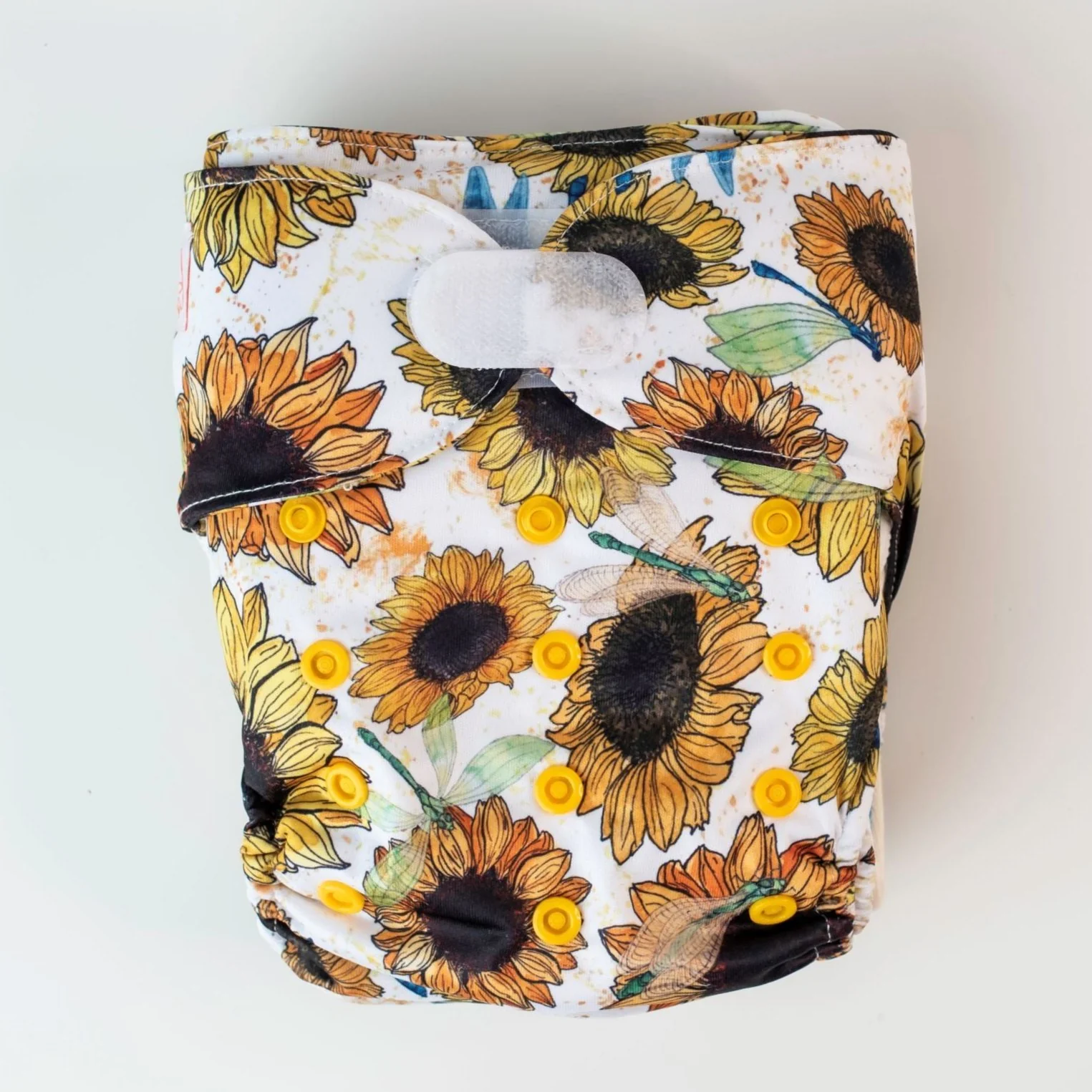 Ultimate Wipeable Cloth Nappy (Deluxe) | Sunny Daze - Image 3