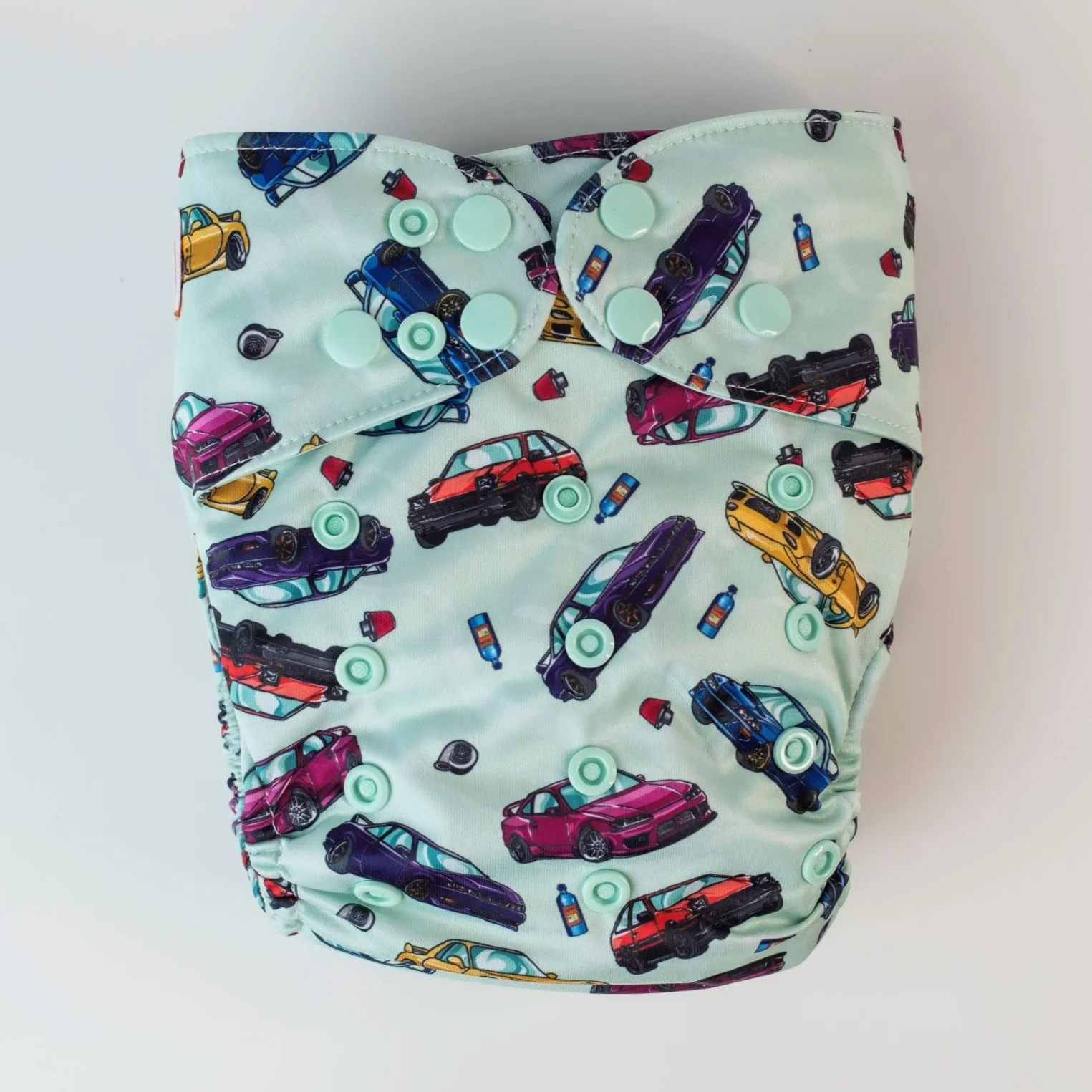 Ultimate Wipeable Cloth Nappy (Deluxe) | Turbo Charged - Image 3