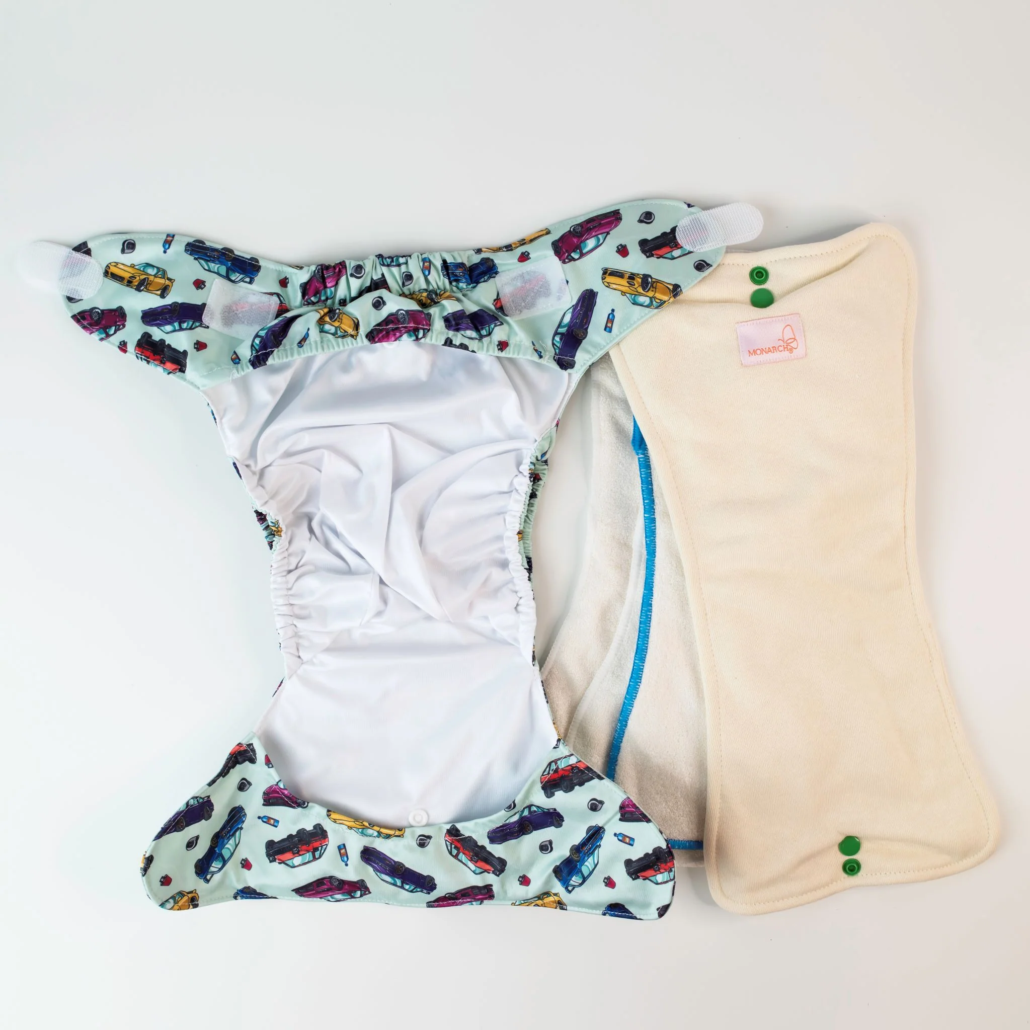 Ultimate Wipeable Cloth Nappy (Deluxe) | Turbo Charged - Image 4