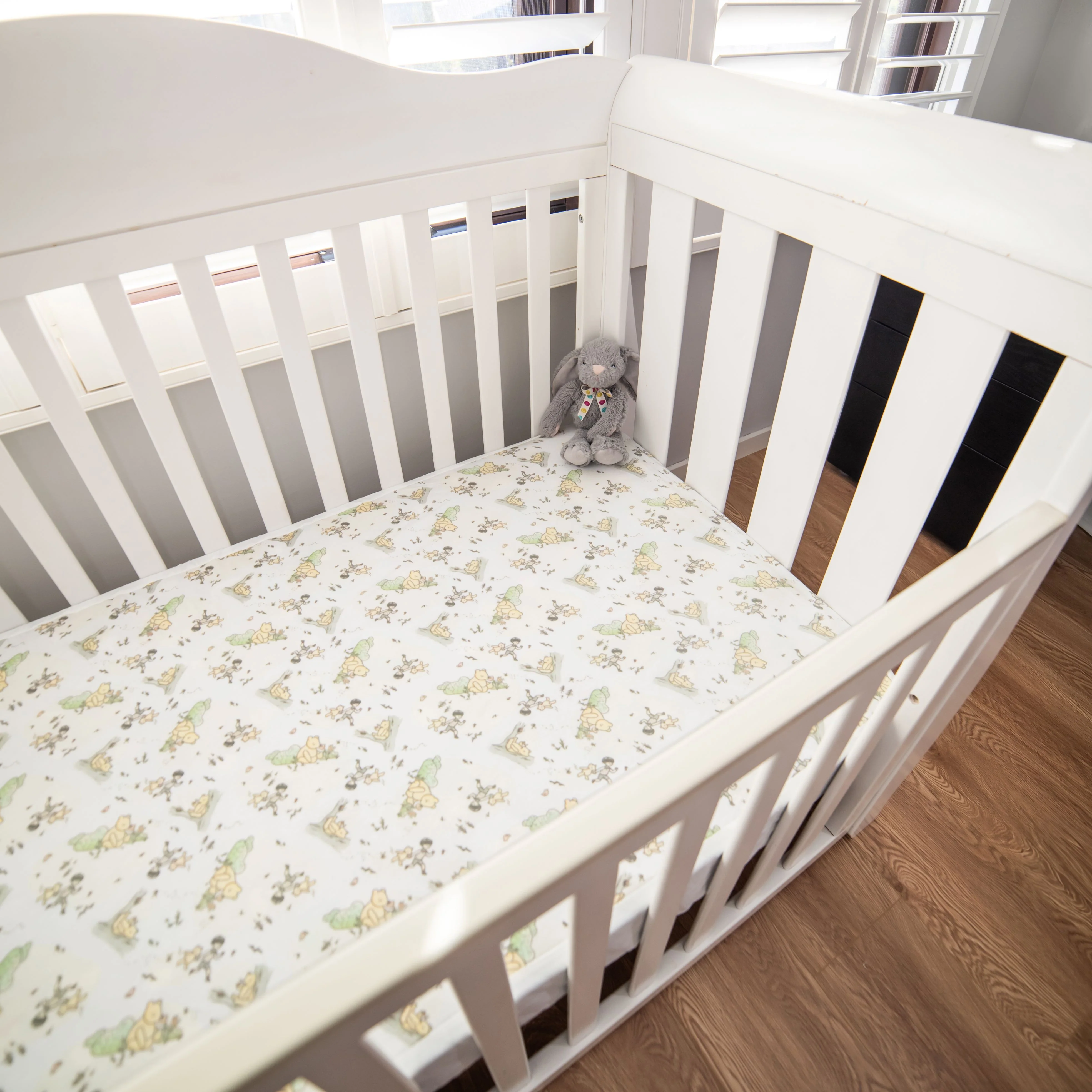 [SECONDS] No-Leak Fitted Sheet | Classic Pooh - Image 5